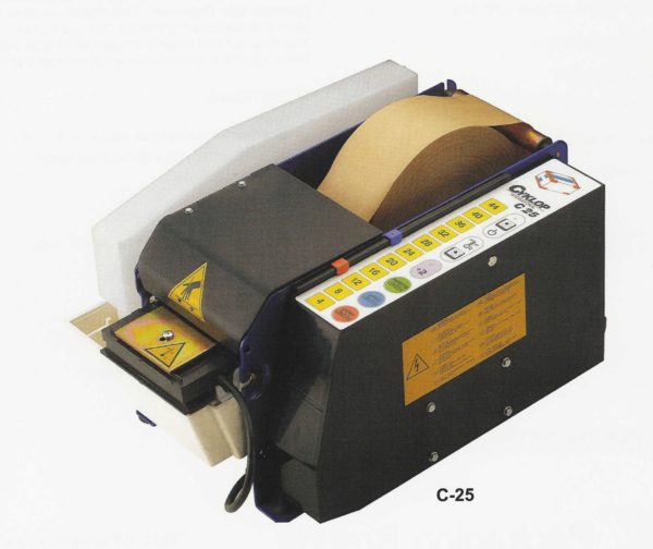 C-25 4＂ Width Low-Voltage Gummed Tape Dispenser